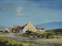 Lot 478 - Arthur H. Twells, Near Gortahork, County Donegal, oil.