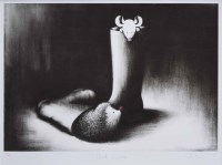 Lot 538 - After Doug Hyde, Boot Camp, signed print.