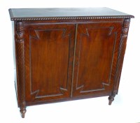 Lot 620 - William IV side cabinet