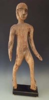 Lot 80 - Tall Lobi Burkina Faso figure, 87cm high     All