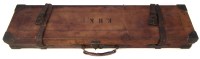 Lot 43 - Leather gun case