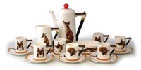 Lot 143 - Royal Doulton 'Reynard The Fox' coffee set