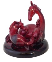 Lot 145 - Royal Doulton Flambe Gift of Life