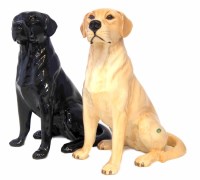 Lot 148 - Two Beswick fireside Labradors.