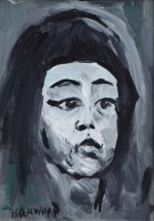 Lot 338 - J. L. Isherwood, Female portrait, oil.