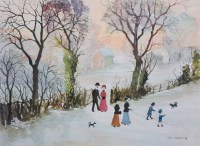 Lot 434 - After Helen Bradley, three signed limited edition prints (3).