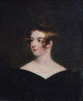 Lot 459 - English School, early 19th century, Female portrait, oil.