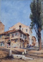 Lot 509 - Gabrielli Carelli, Constantinople, watercolour.