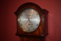 Lot 525 - A good first quarter of the 19th century floor standing regulator.