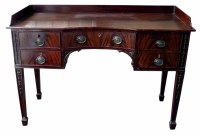 Lot 540 - Late 19th century mahogany sideboard