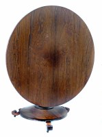 Lot 578 - Victorian rosewood veneered loo table