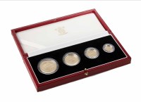 Lot 10 - 2005 Britannia gold proof 4 coin set