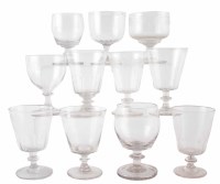 Lot 98 - Set of various rummers