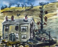 Lot 449 - William Turner Raworth near Marple, watercolour.