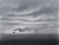 Lot 465 - Trevor Grimshaw, The Express, graphite.