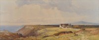 Lot 590 - Edward Duncan, Coastal landscape, watercolour.