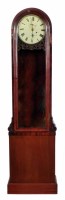 Lot 634 - Wall mounted regulator with mahogany case