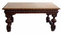 Lot 709 - Continental centre table.