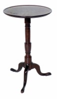 Lot 731 - George III walnut wine table.
