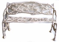 Lot 748 - 19th century rustic garden bench.