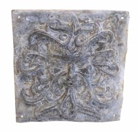 Lot 750 - 19th century wall mounted fountain.
