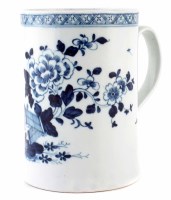 Lot 73 - Liverpool Chaffers large mug or tankard circa