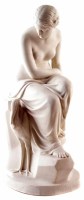 Lot 86 - Parian Solitude Art union female study.