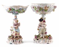 Lot 94 - Two Carl Thieme Potschappel table centres