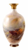 Lot 108 - Royal Worcester stinton vase