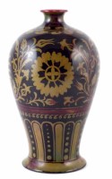 Lot 120 - Bernard Moore flambe vase large.