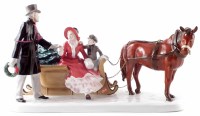 Lot 140 - Royal Doulton Prestige figure group of Glad