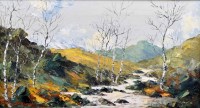 Lot 241 - Charles Wyatt Warren, River Llugwy, oil.