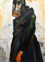 Lot 286 - William Turner, The Prisoner in a Greatcoat, oil.