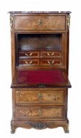 Lot 427 - Louis XV style secretaire a abattant.