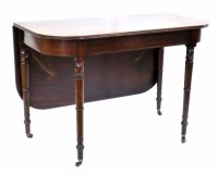 Lot 440 - George III mahogany Yeoman’s table