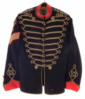 Lot 2 - British Royal Artillery tunic top, with three