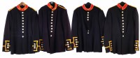 Lot 6 - Royal Marines tunic tops, late 20th century (4)