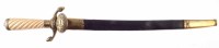 Lot 15 - German hunting sword and scabbard
