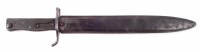 Lot 50 - German 1916 Mauser Ersatz bayonet with pressed
