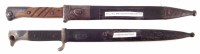 Lot 54 - German 1871/74 bayonet with scabbard, stamped