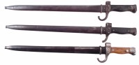 Lot 58 - Three versions of the French Mannlicher 1892