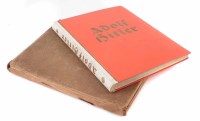 Lot 84 - Adolf Hitler photo album with card sleeve