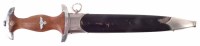 Lot 86 - German WW2 Third Reich NSKK dagger and scabbard
