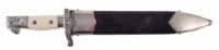 Lot 90 - German Third Reich Teno man's dagger and scabbard