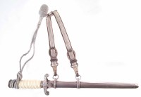 Lot 92 - German WW2 Third Reich Army dagger and scabbard