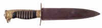 Lot 99 - Italian Fascist youth dagger, with eagle head