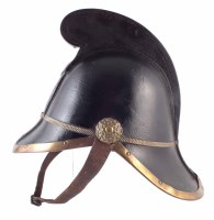 Lot 104 - Fireman's helmet by James Hendry Glasgow, of