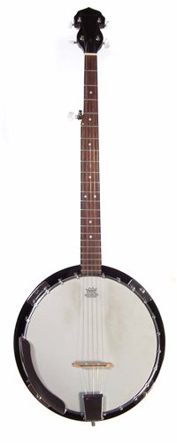 28 - Bowwood Banjo and case