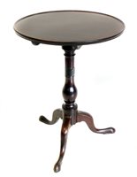 Lot 404 - George III mahogany occasional table.