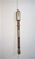 Lot 364 - An early 19th century rosewood ships barometer by Spencer, Browning & Co